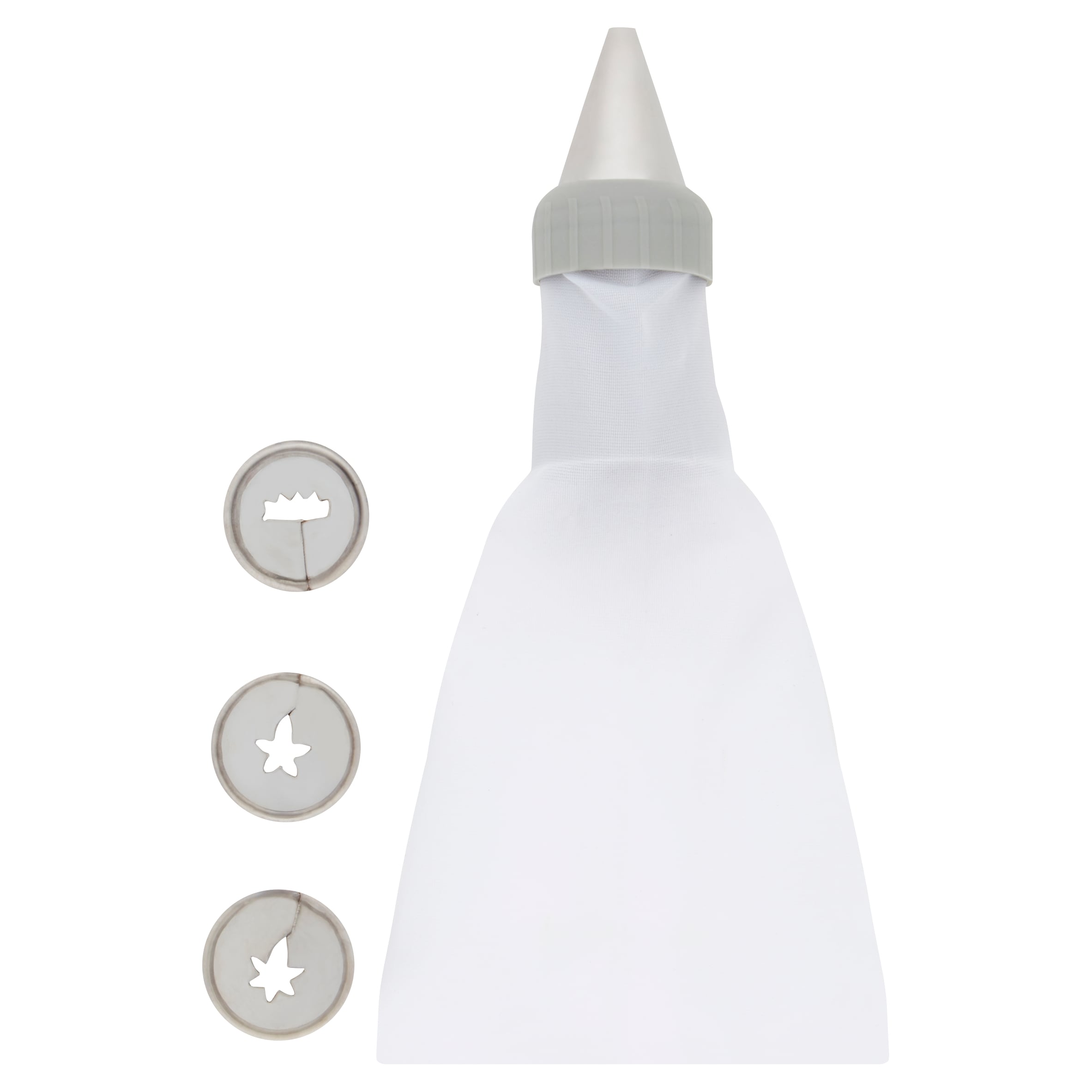 Tesco Metal Nozzle Decorating Set