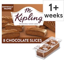 Mr Kipling Chocolate Slices 8 Pack