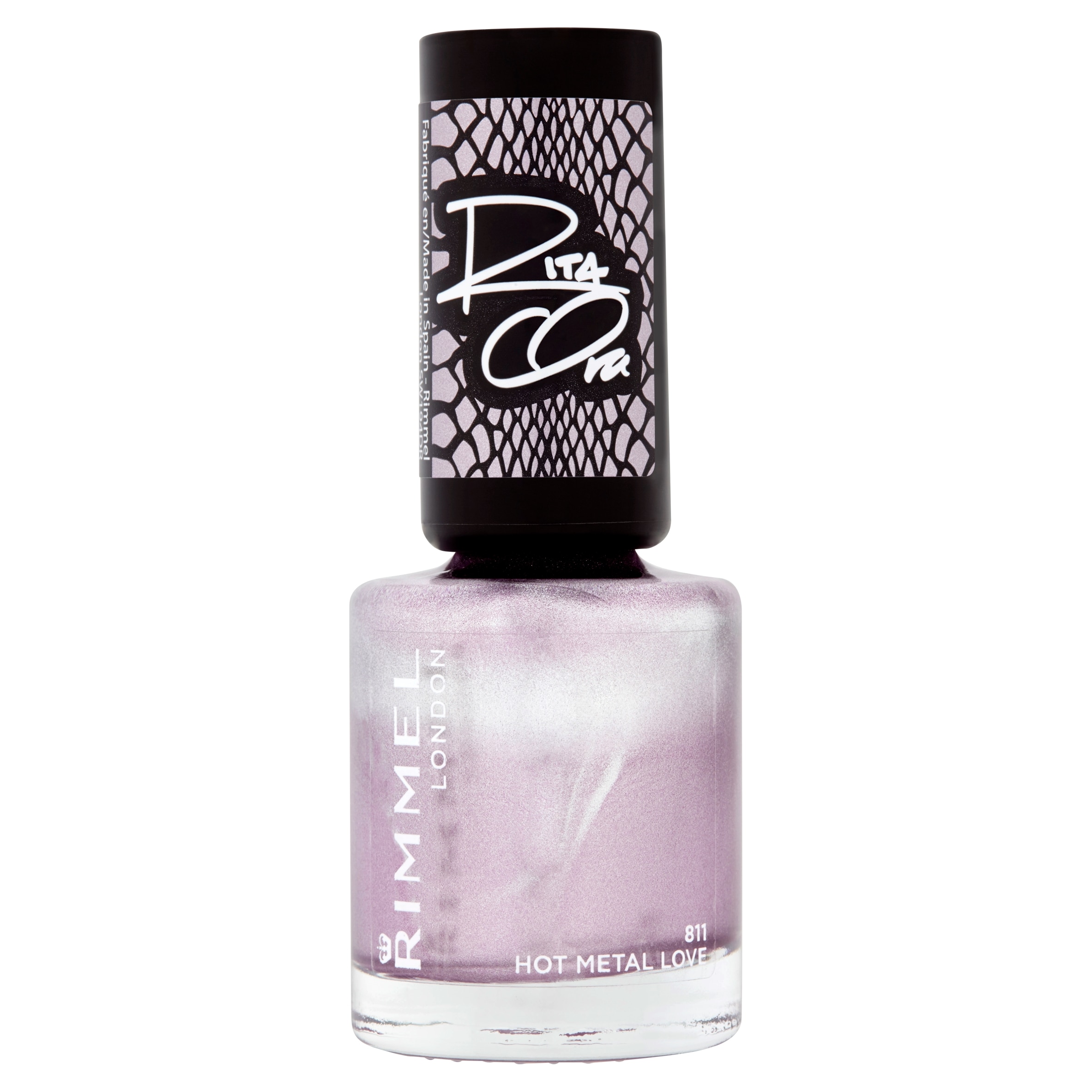 Rimmel London 60 Seconds Super Shine by Rita Ora 811 Hot Metal Love 8ml