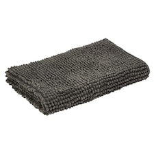 F&F Home Dark Grey Microchenille Bath Mat