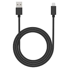 Tesco Lightning USB Sync & Charge Braided iPhone Charger Cable 1M Black
