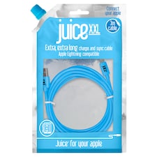 Juice Apple Lightning USB iPhone Charger Cable 3M Aqua