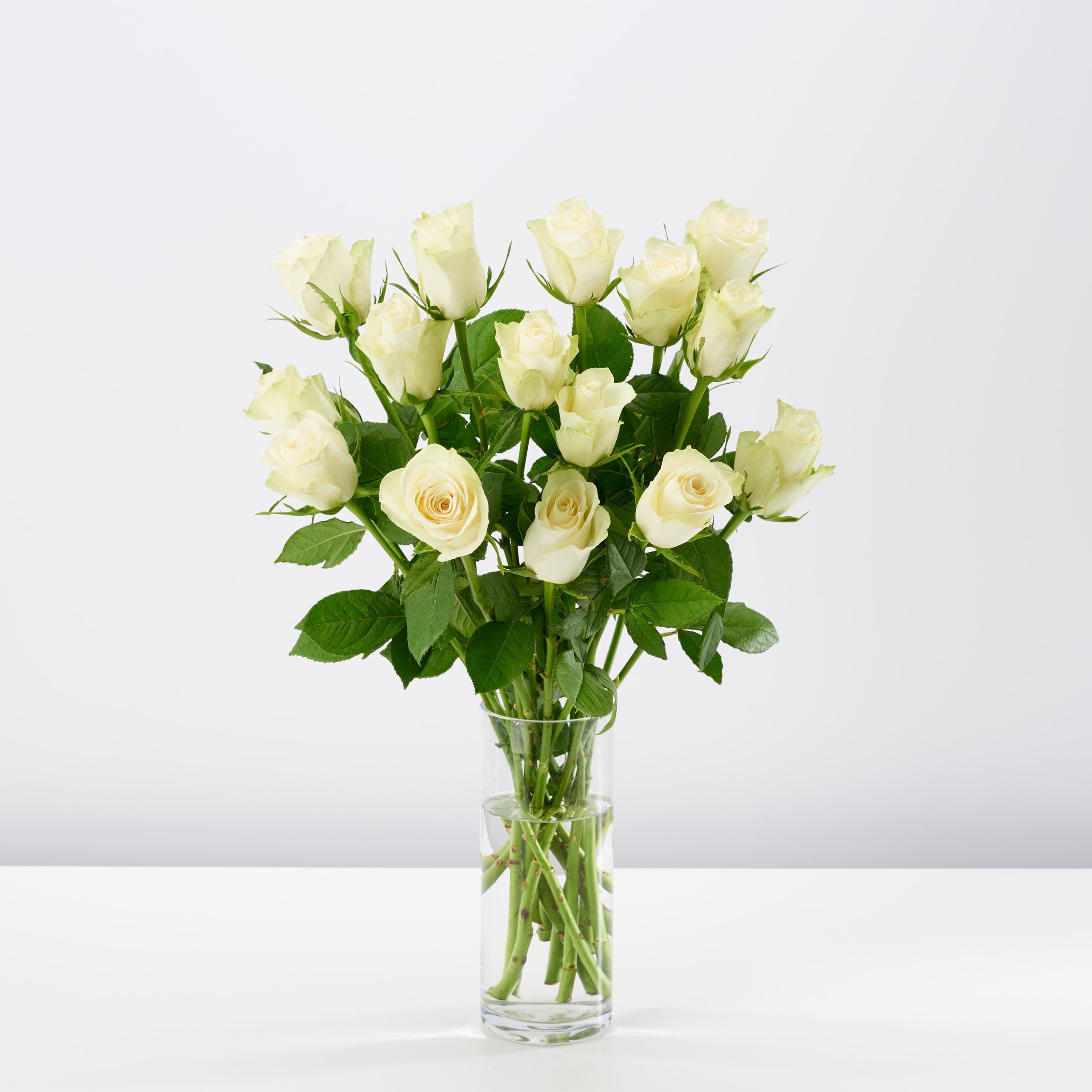 Tesco White Roses Flowers Bouquet