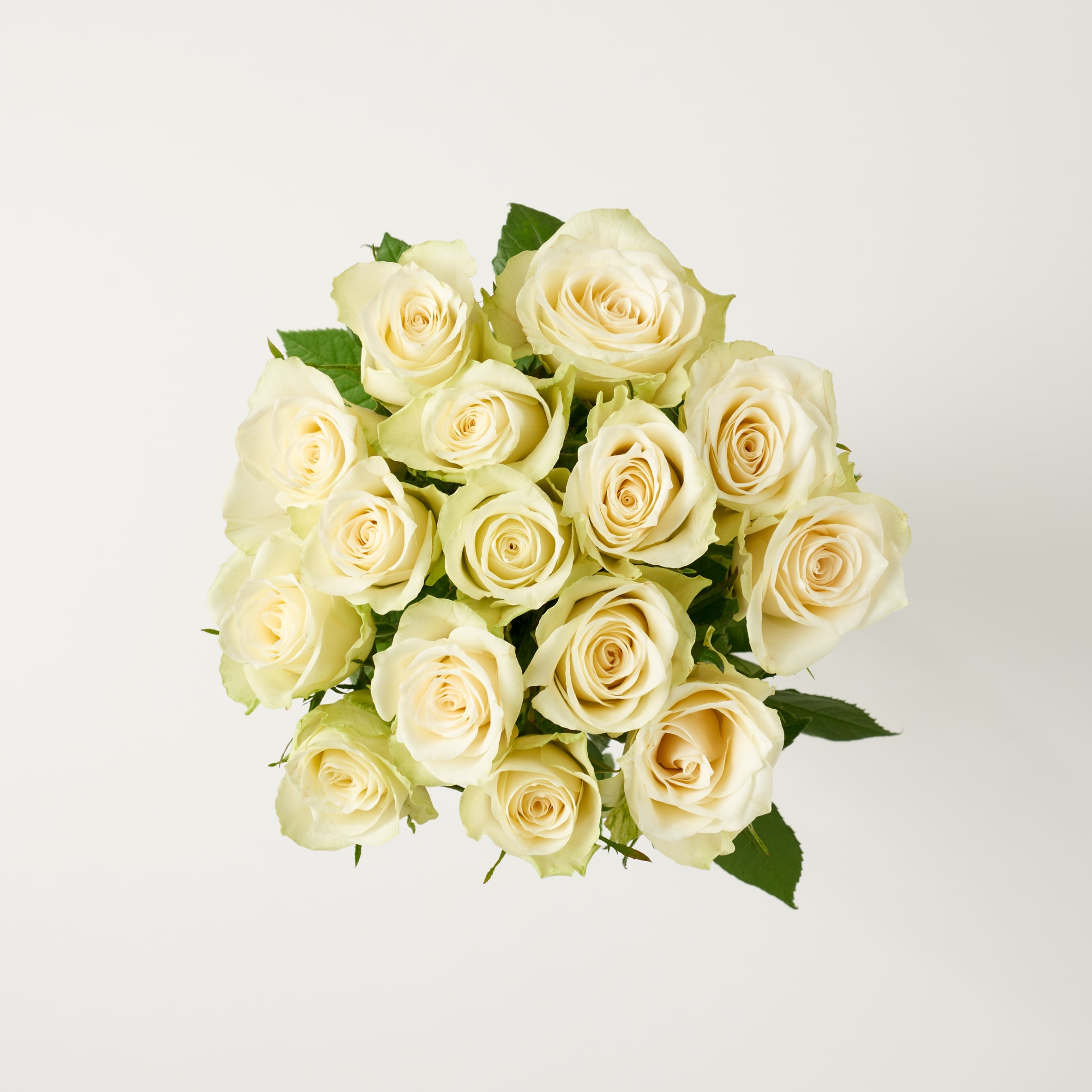 Tesco White Roses Flowers Bouquet thumbnail 3