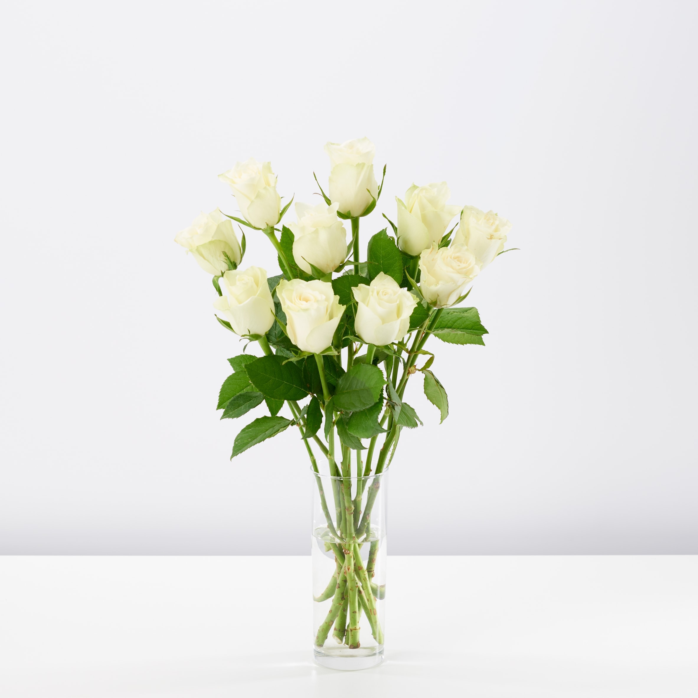 Tesco Small White Roses Bouquet