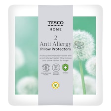 Tesco Anti Allergy Pillow Protector Pair