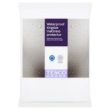 Tesco Waterproof Towelling Protector King