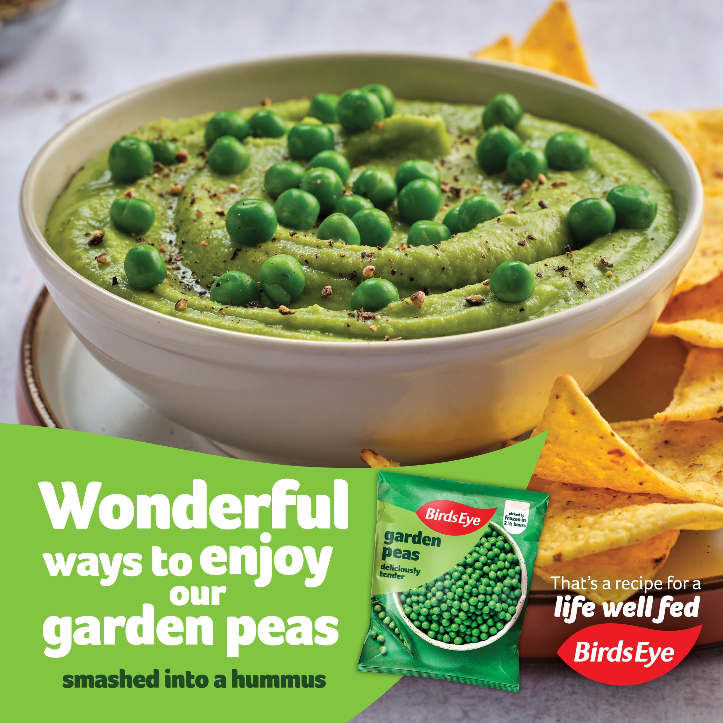 Birds Eye Garden Peas 800G thumbnail 3