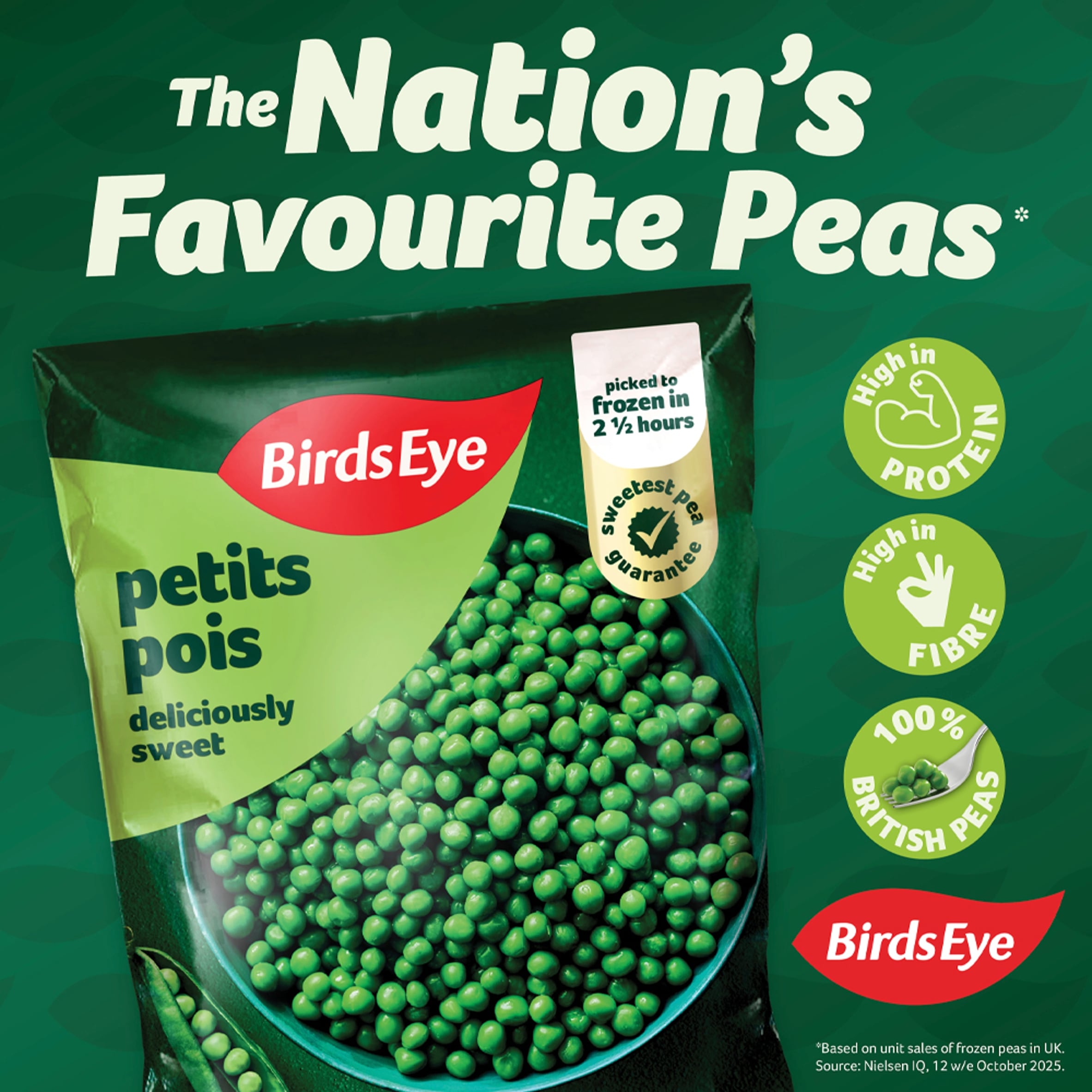 Birds Eye Petits Pois 545g thumbnail 2