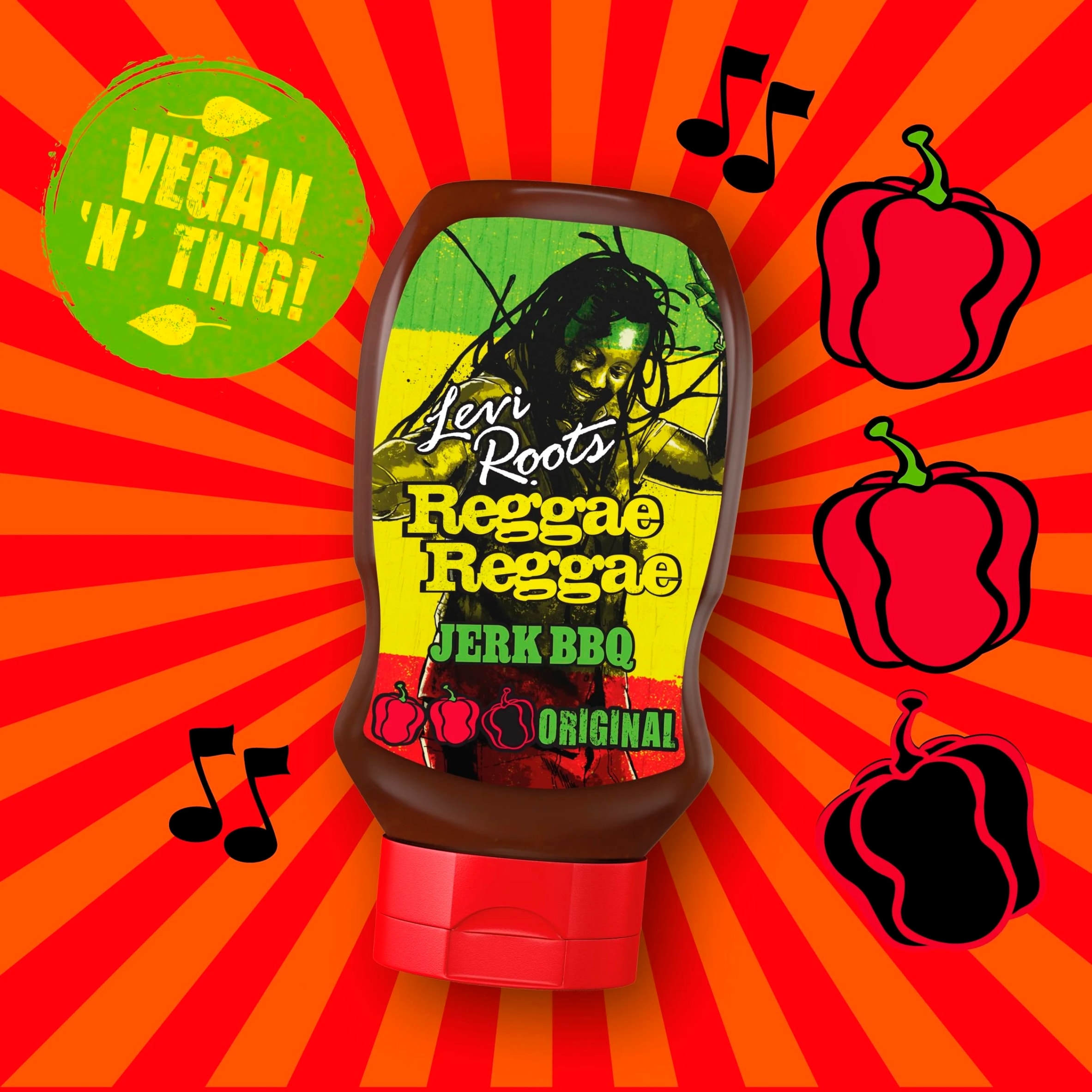 Levi Roots Reggae Jerk Bbq Sauce 330G thumbnail 2