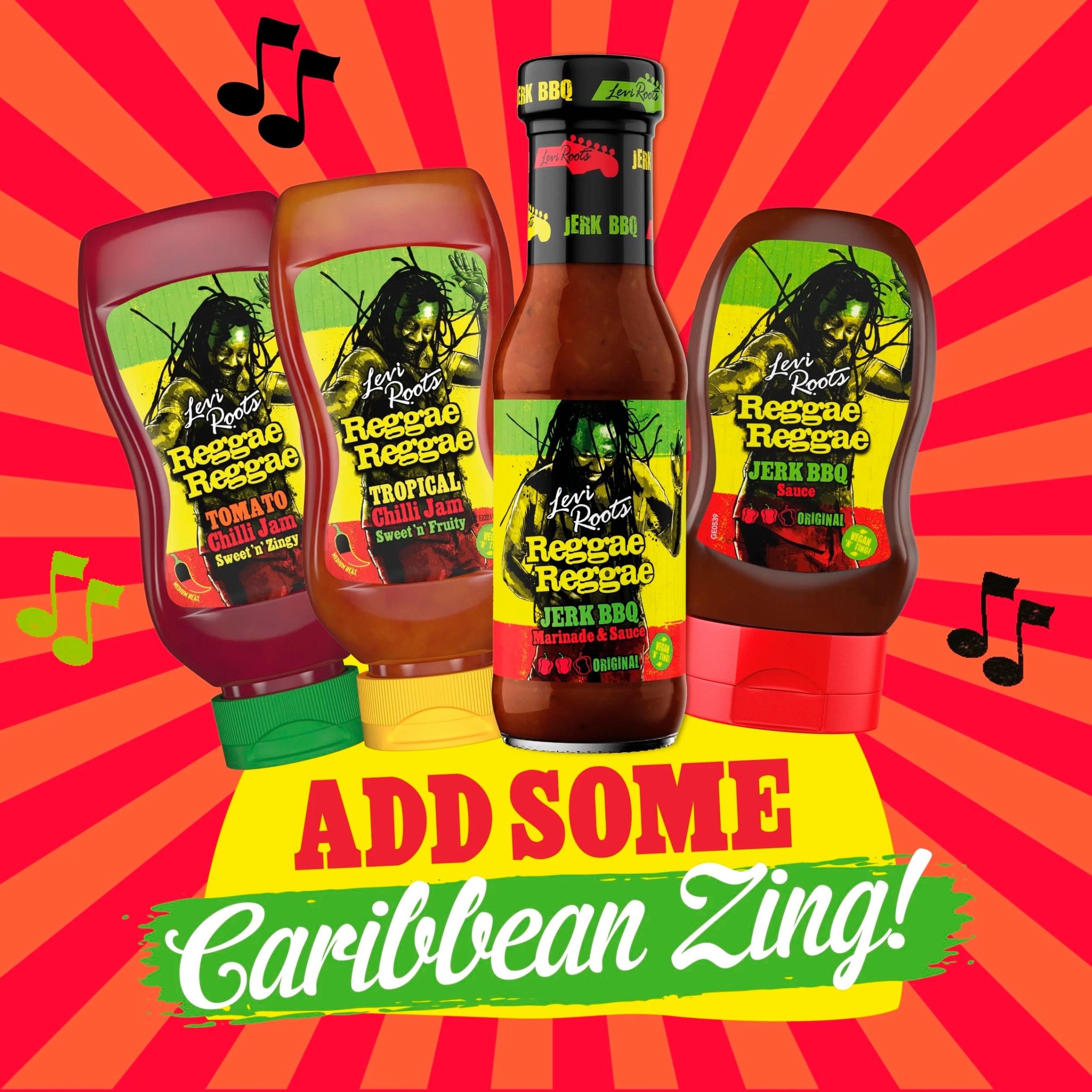 Levi Roots Reggae Jerk Bbq Sauce 330G thumbnail 4