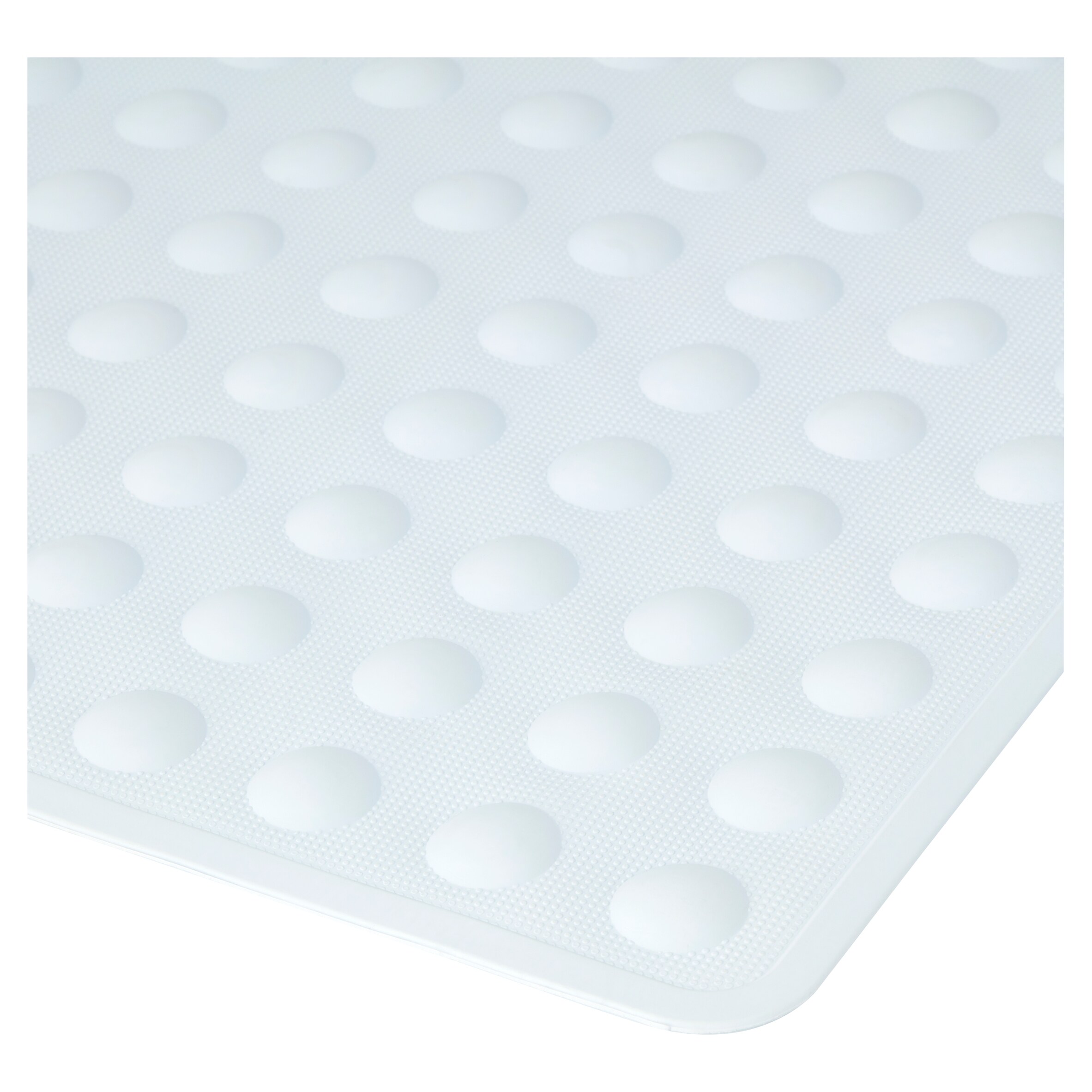 F&F Home Rubber Bubble Bath Mat White thumbnail 3