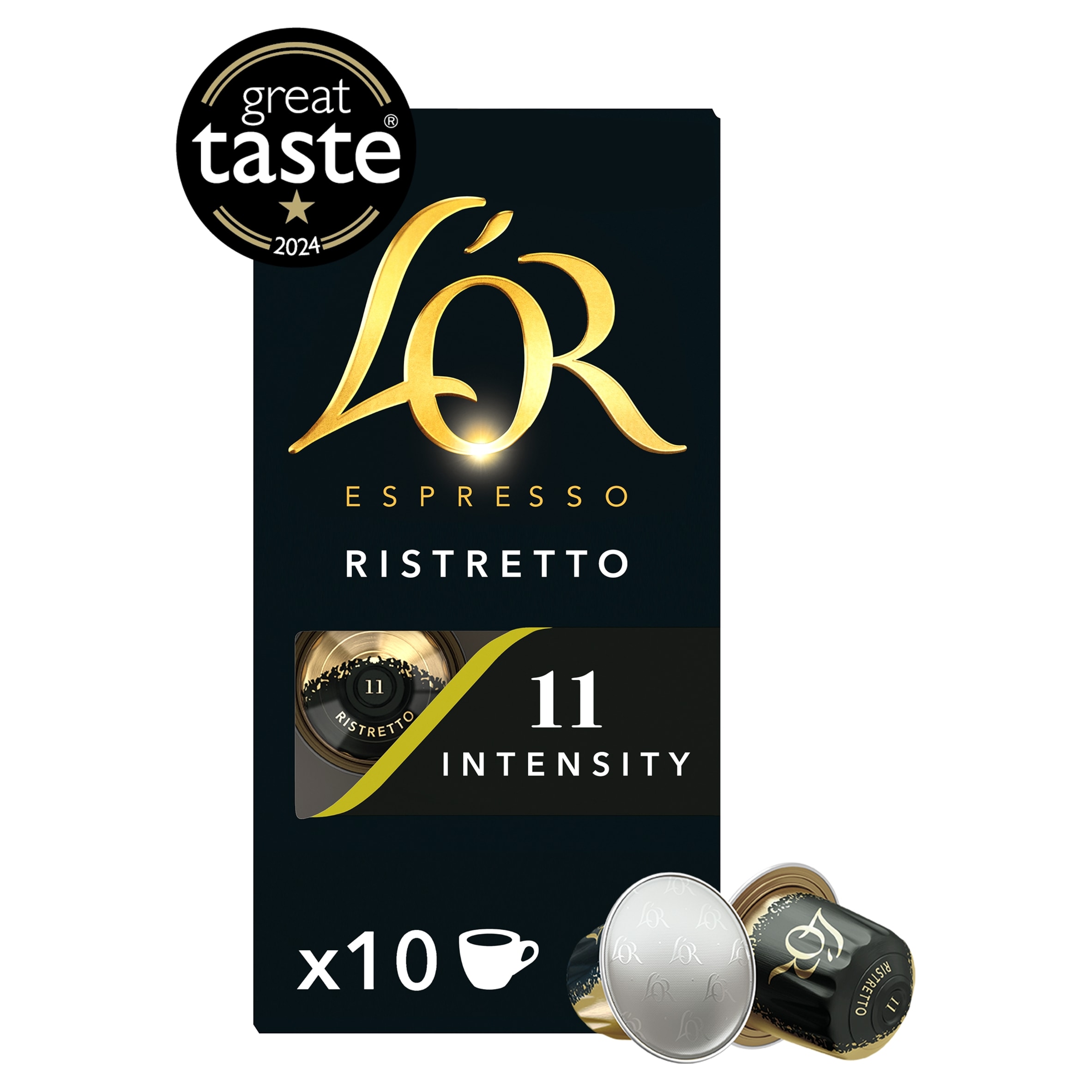 L'OR Ristretto Coffee Pods x10 Intensity 11