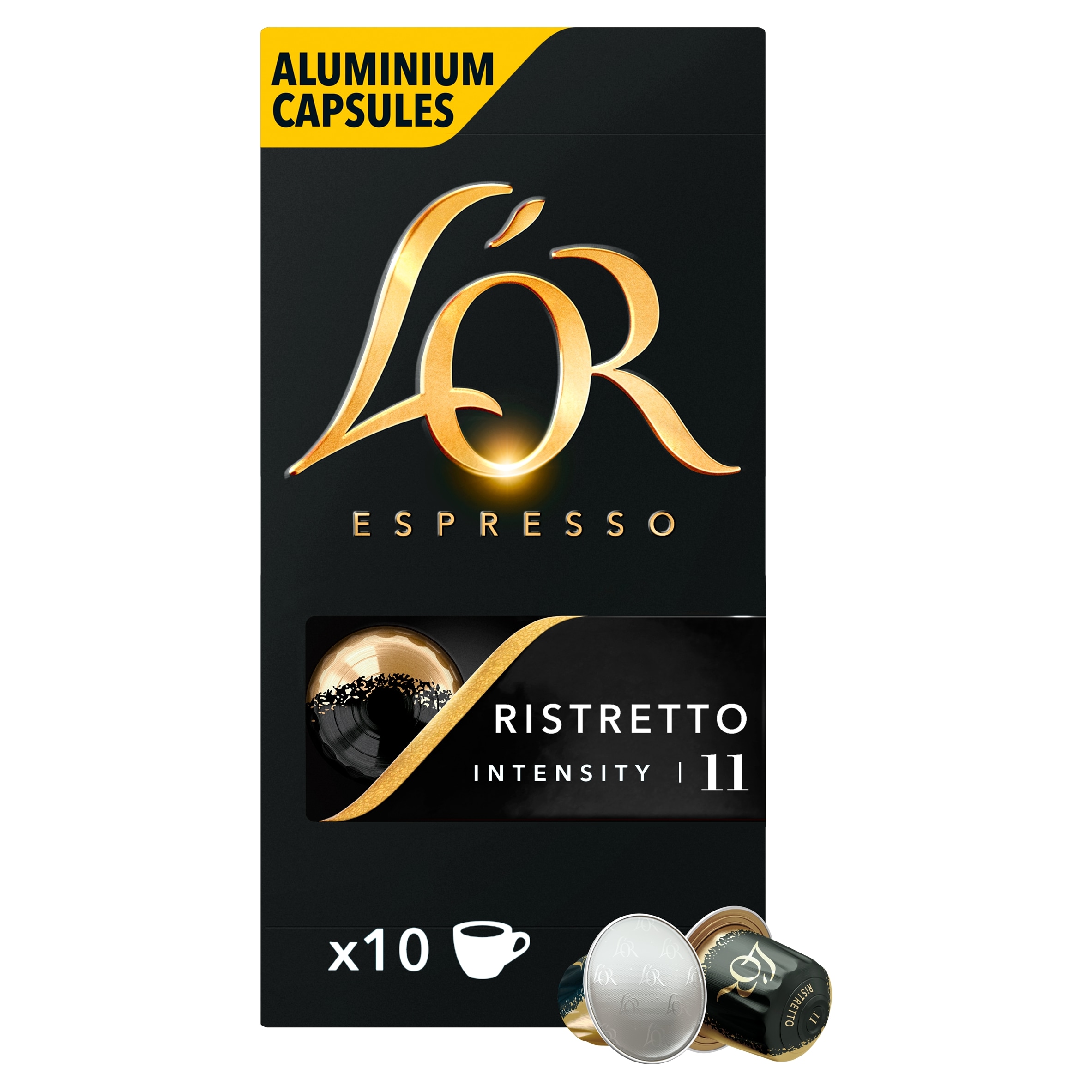L'or. Espresso Ristretto Coffee Pods X10 52G thumbnail 2