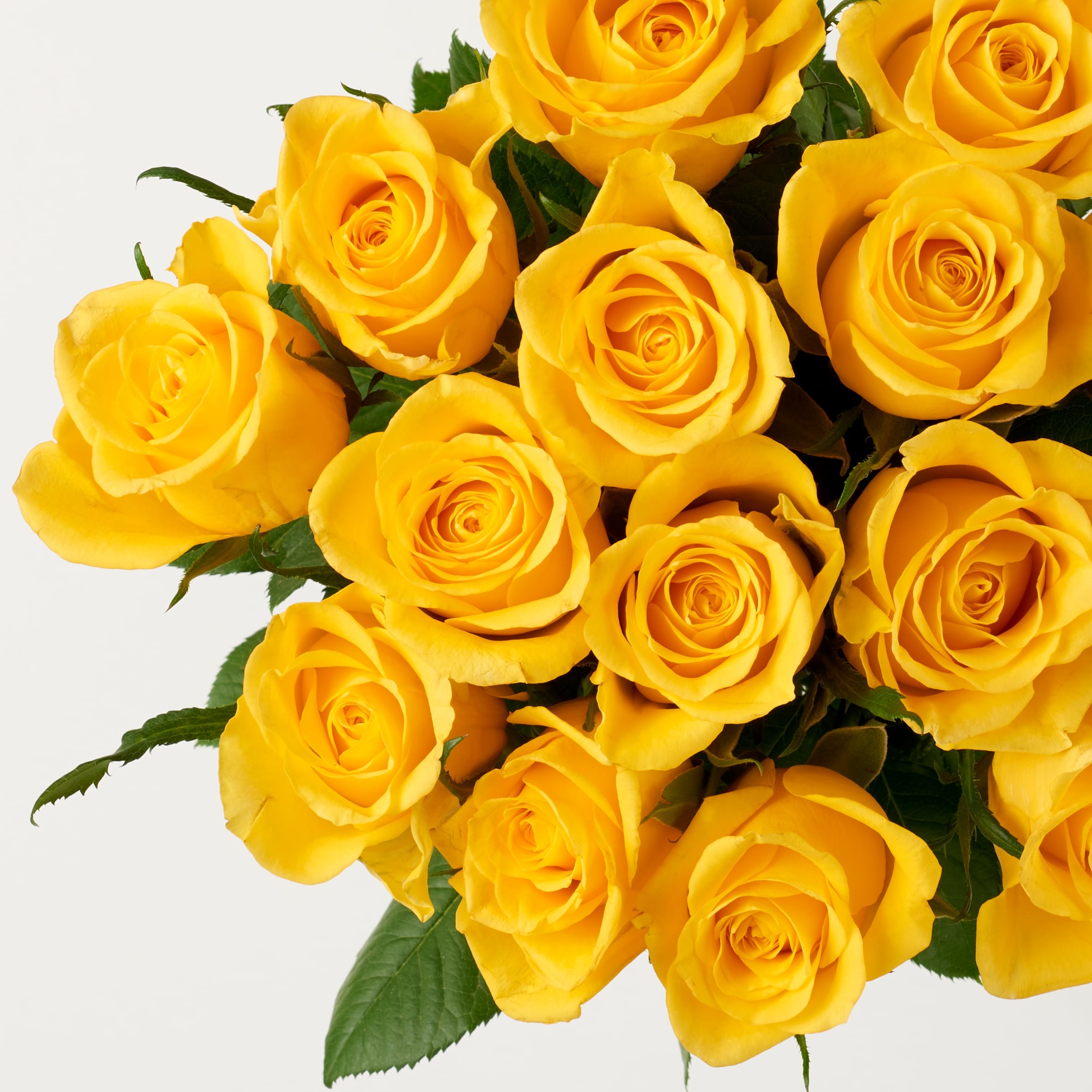 Tesco Yellow Roses Flowers Bouquet thumbnail 4