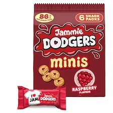 Jammie Dodger Minis 6 X 20G