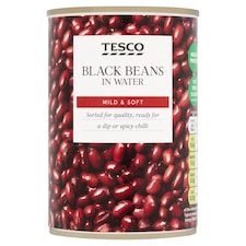 Tesco Black Beans 400G