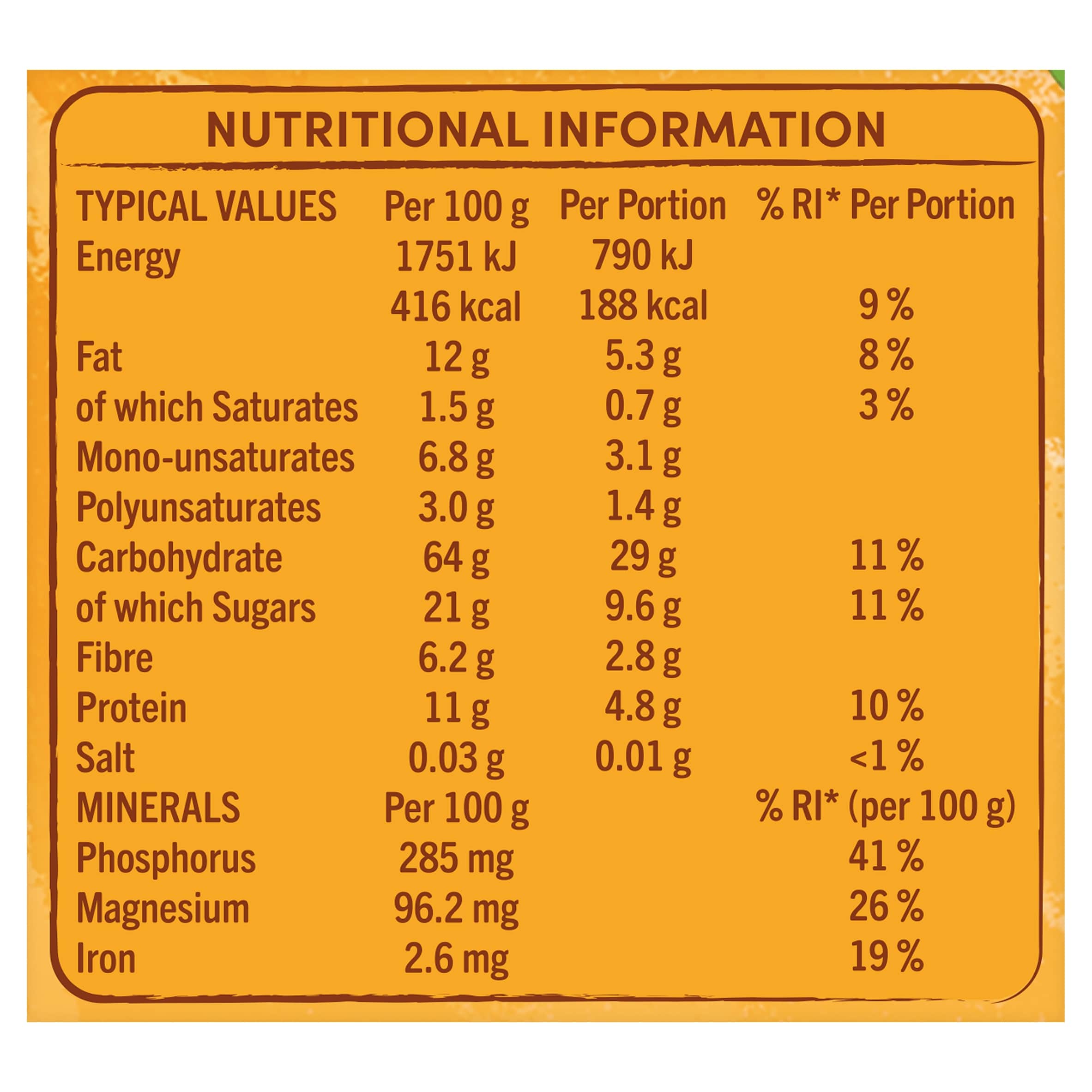 Jordans Crunchy Granola Raisin Almond 750G thumbnail 4