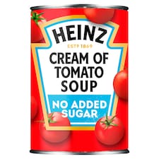 Heinz No Added Sugar Cream Of Tomato Soup 400G