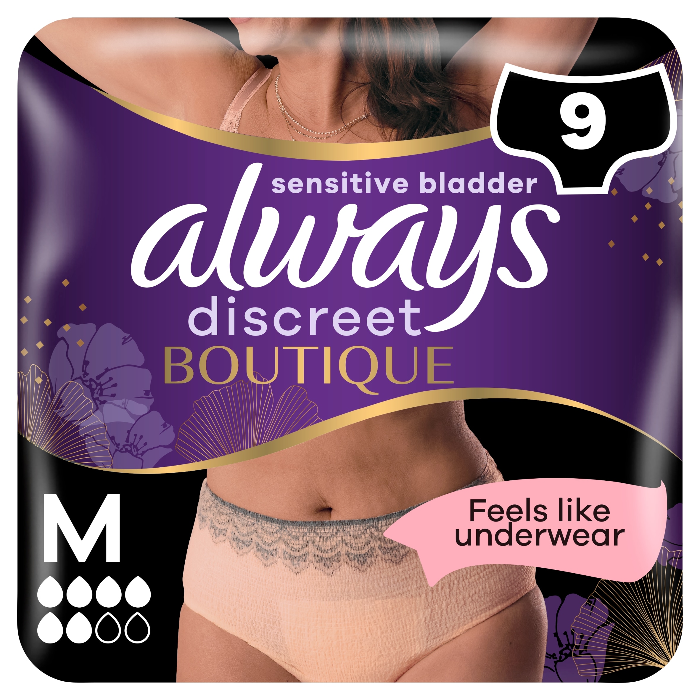 Always Discreet Incontinence Pants Boutique M