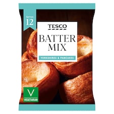 Tesco Batter Mix 130G