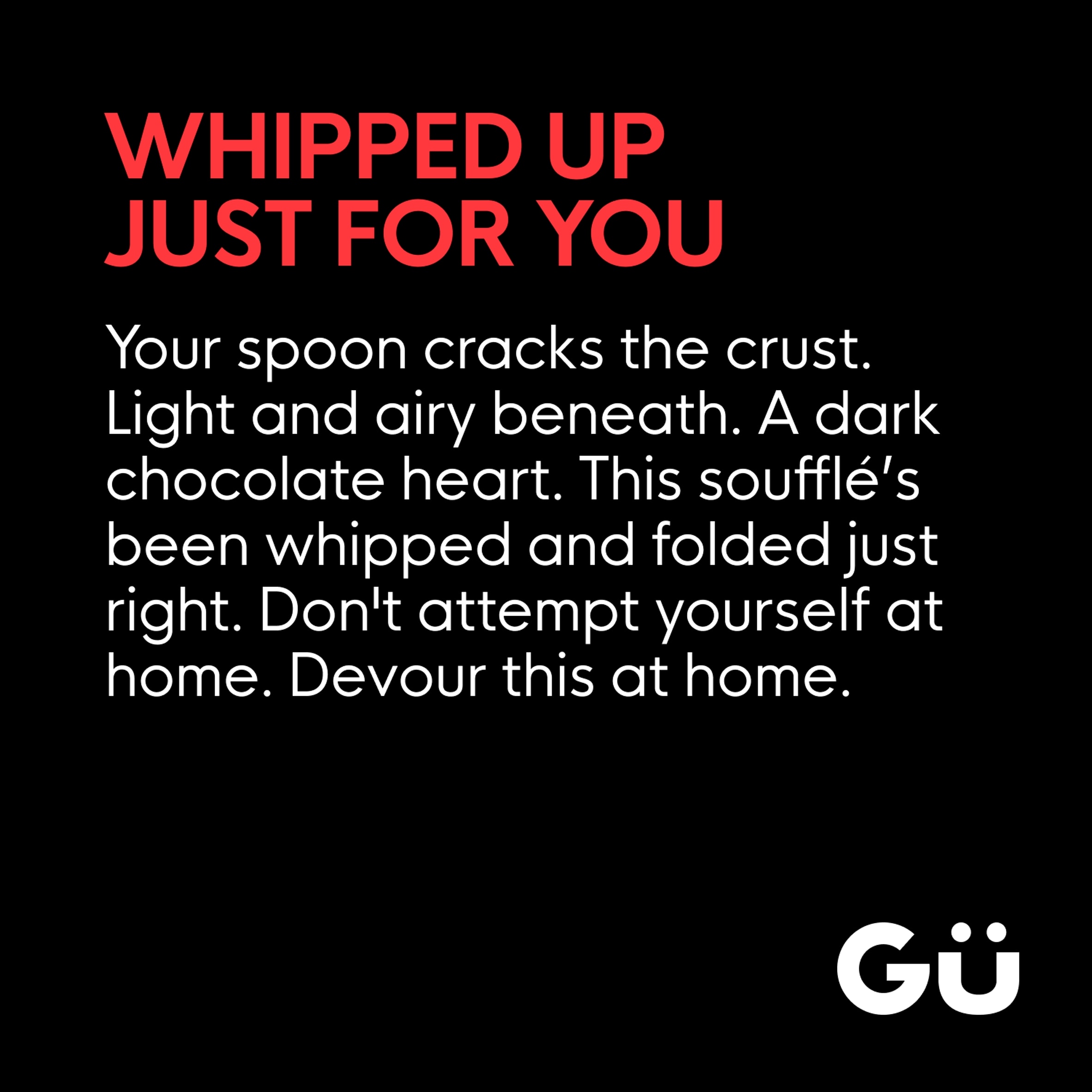 Gü Hot Chocolate Soufflé Dessert 2 x 60g thumbnail 3