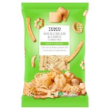 Tesco Sour Cream & Chive Combo Mix 150G