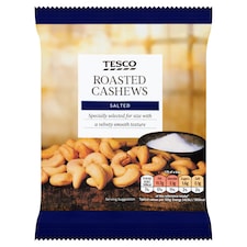 Tesco Salted Roasted Cashews 150g