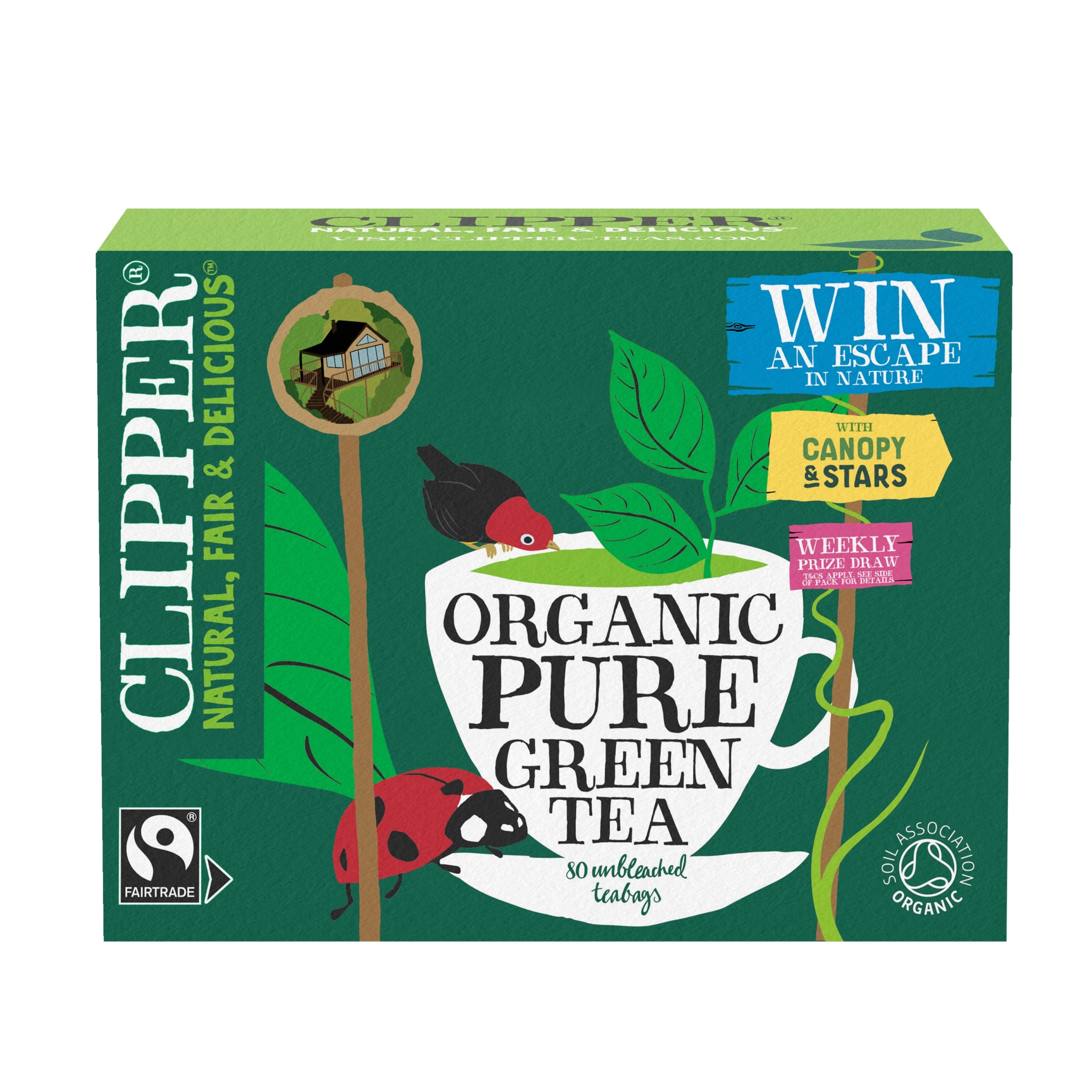 Clipper Organic Fairtrade Green Tea Bags