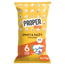 Propercorn Sweet & Salty Popcorn 6X14g