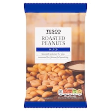 Tesco Salted Roasted Peanuts 200g