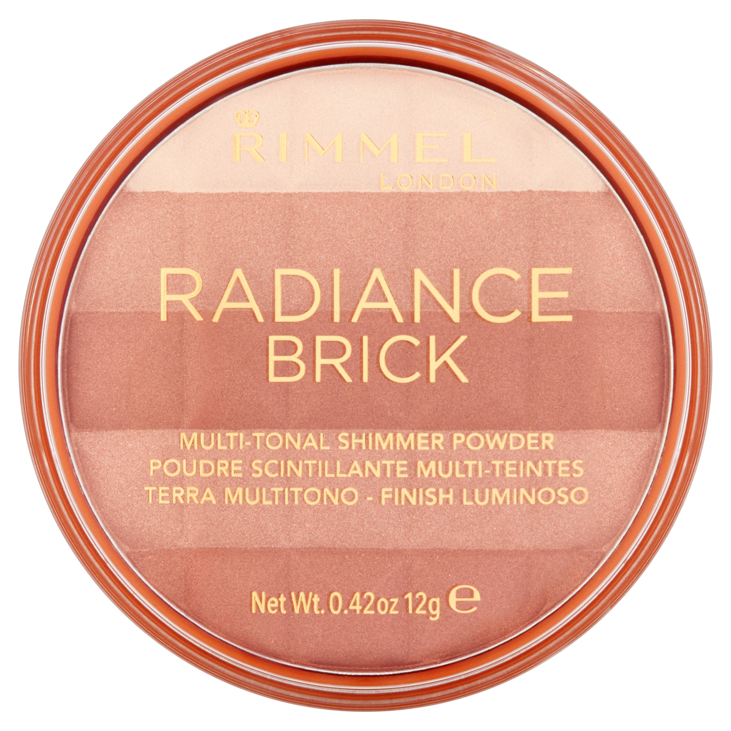 Rimmel Radiance Brick Shimmer Powder 01 12G