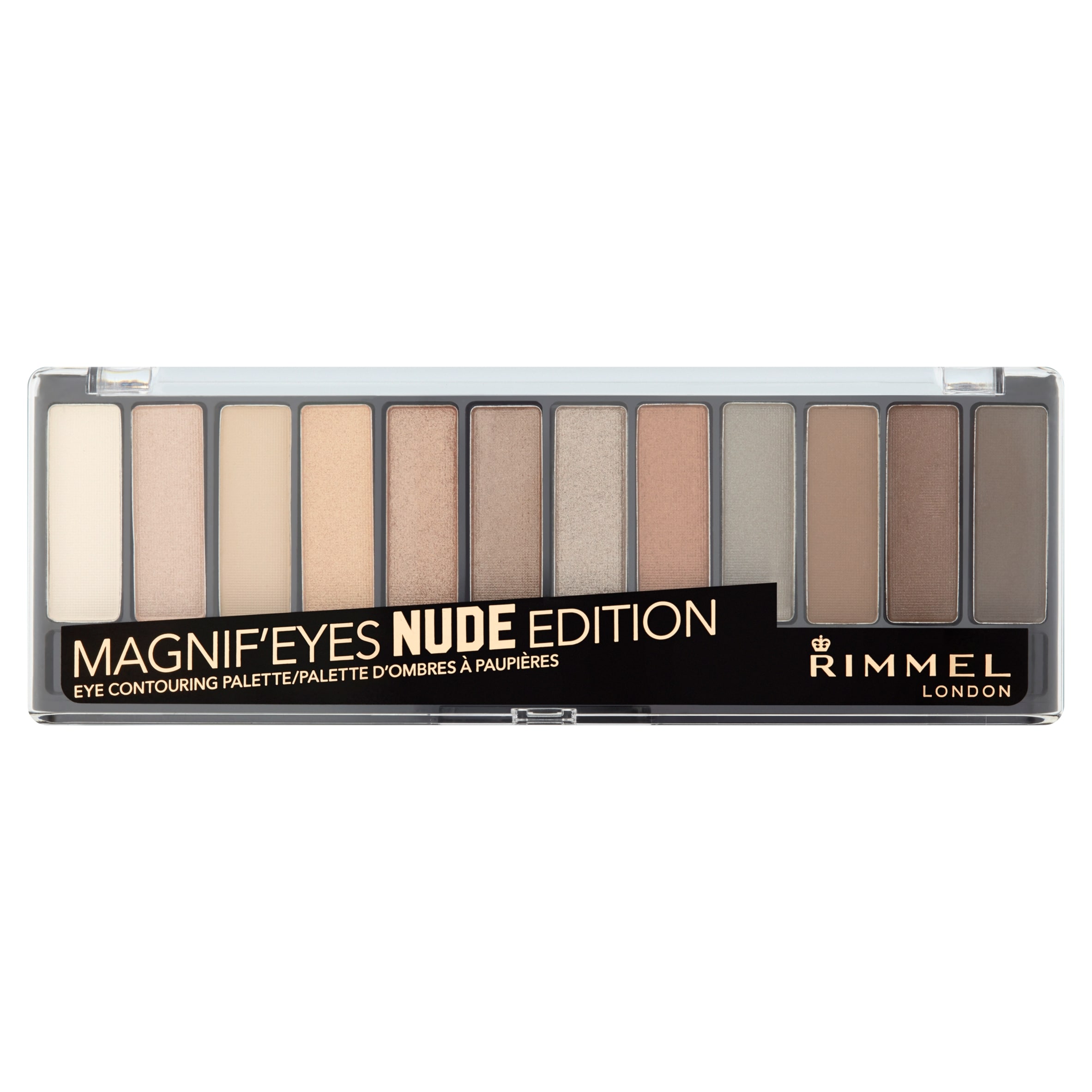 Rimmel London Magnif'Eyes 001 Nude Edition Eye Contouring Palette 14.16g