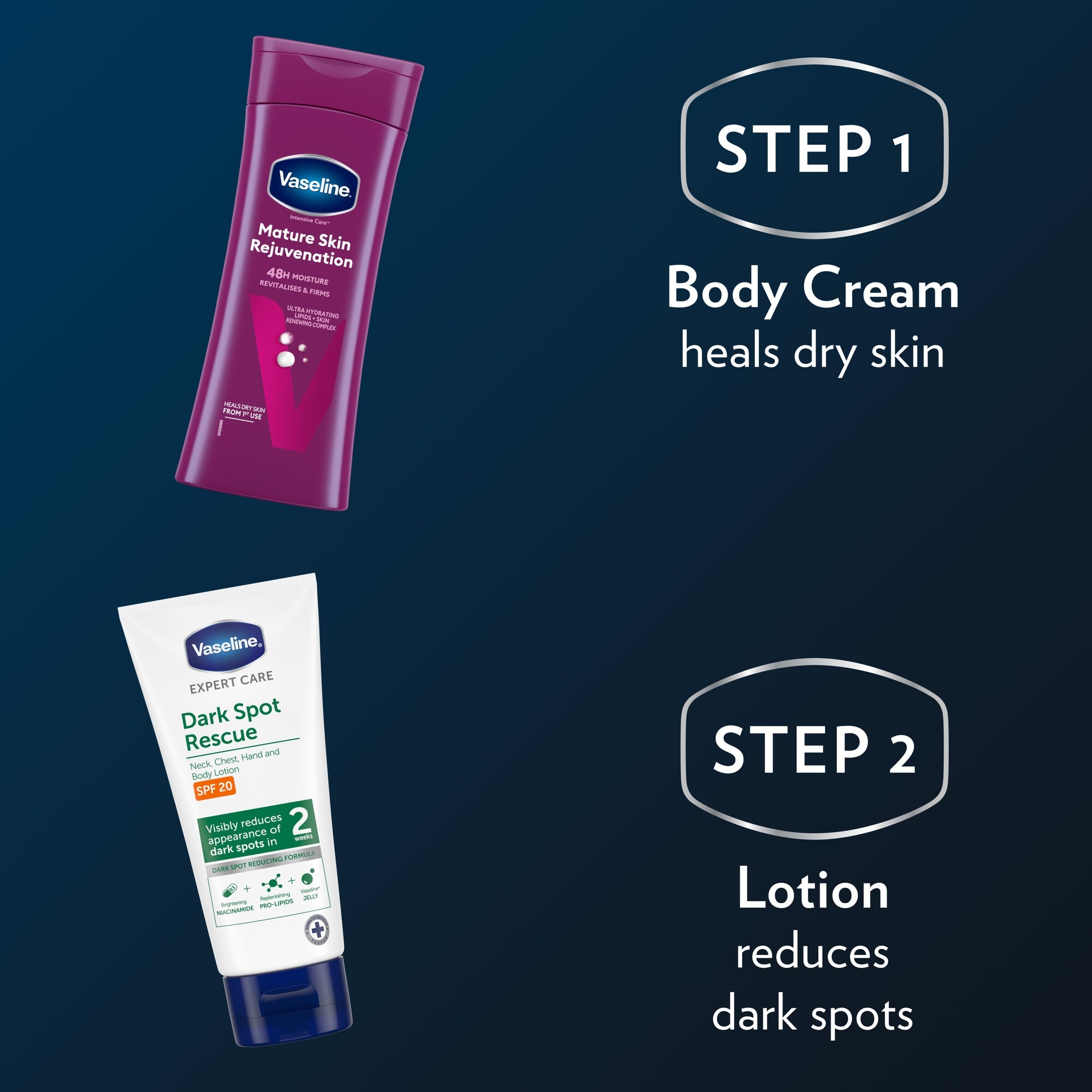 Vaseline Mature Skin Rejuvenation BodyLotion 400ml thumbnail 2