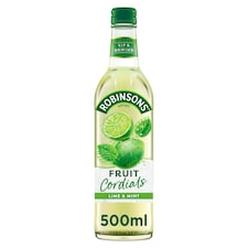 Robinsons Crushed Lime & Mint Fruit Cordial 500ml