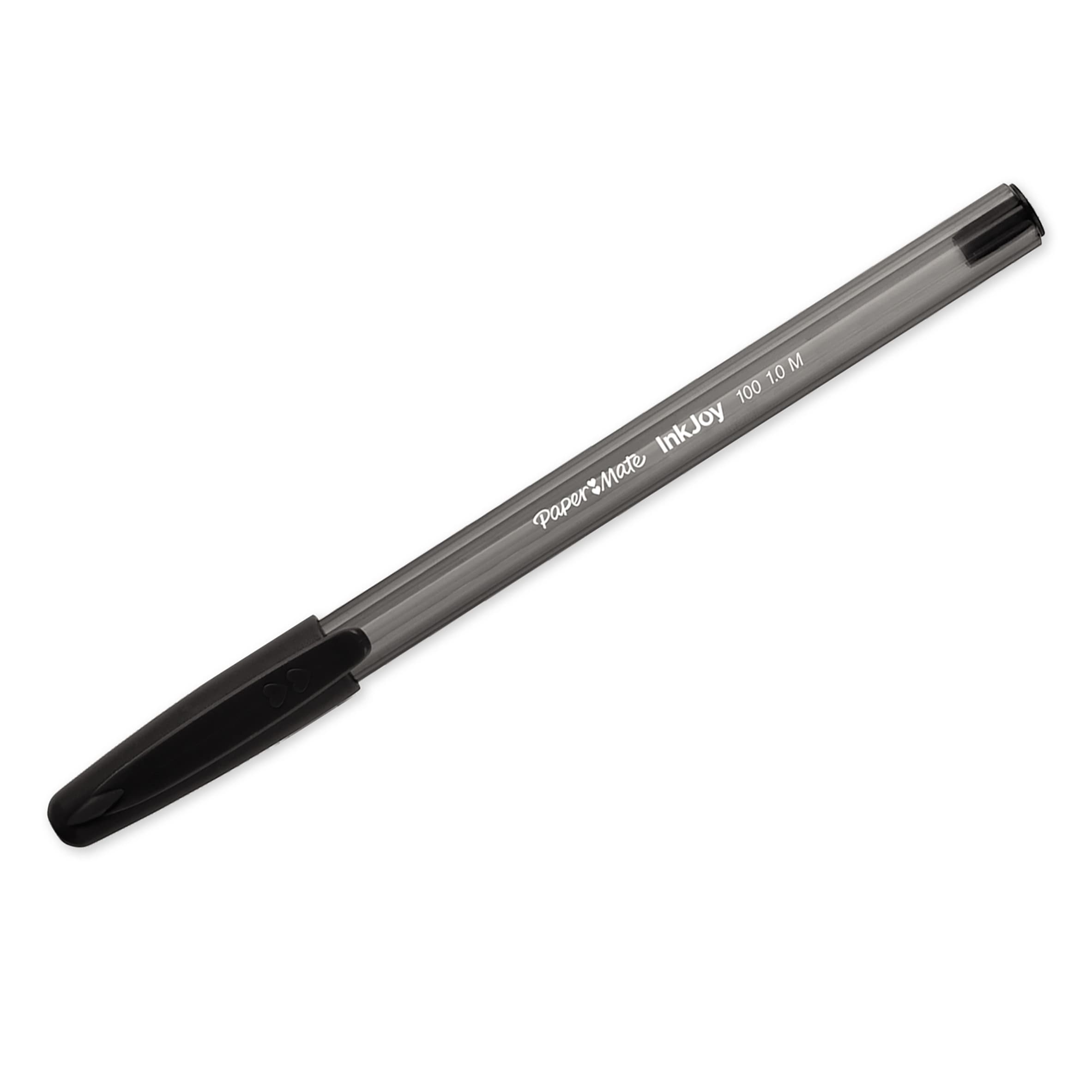 Paper Mate InkJoy 100 Ballpoint Pens, Black, 4 Count thumbnail 2