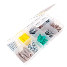 Sterling Screws And Wall Plugs Large Set