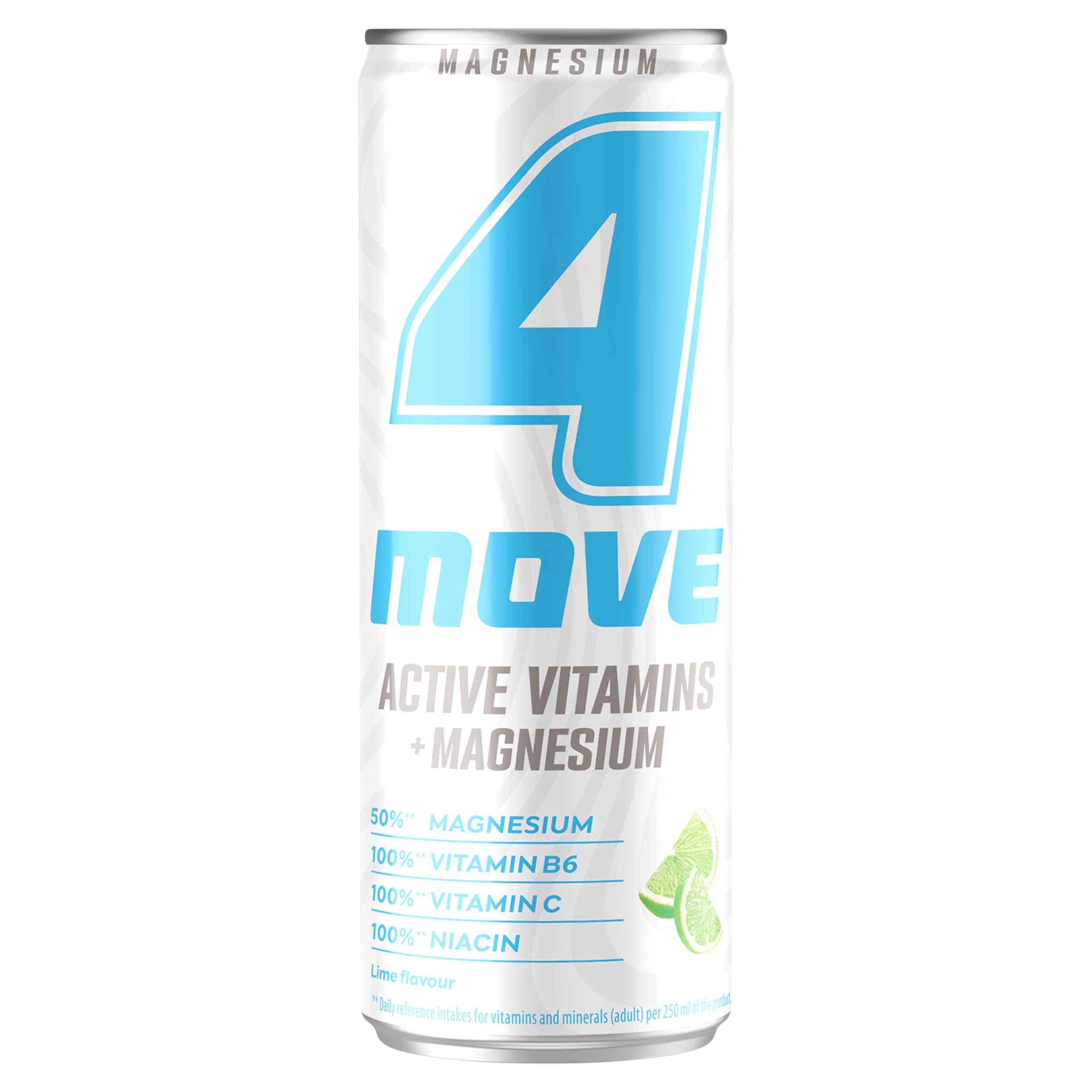 4Move Active Vitamin Magnesium Lime Flavour 250ml