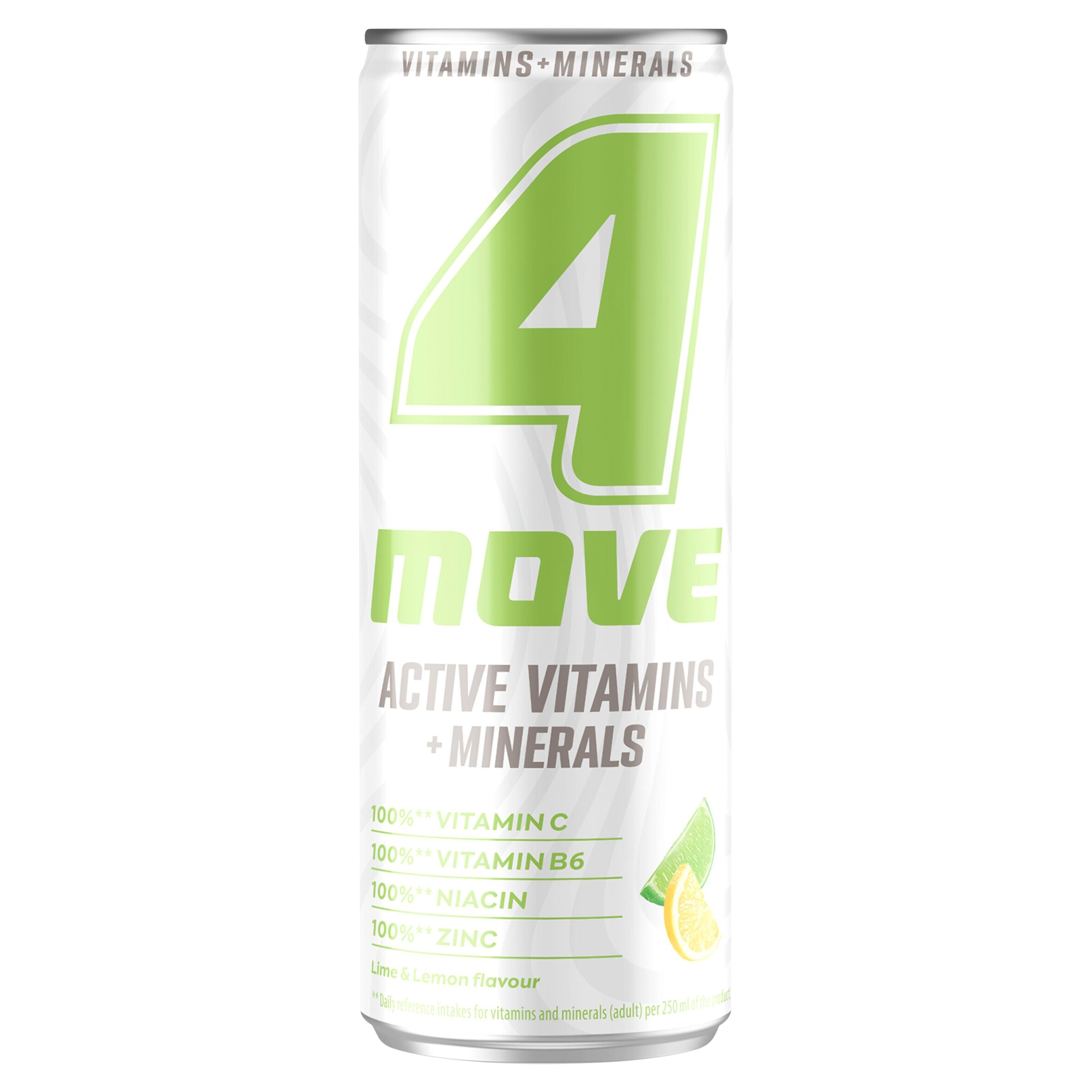 4Move Active Vitamin Lime and Lemon Flavour 250ml