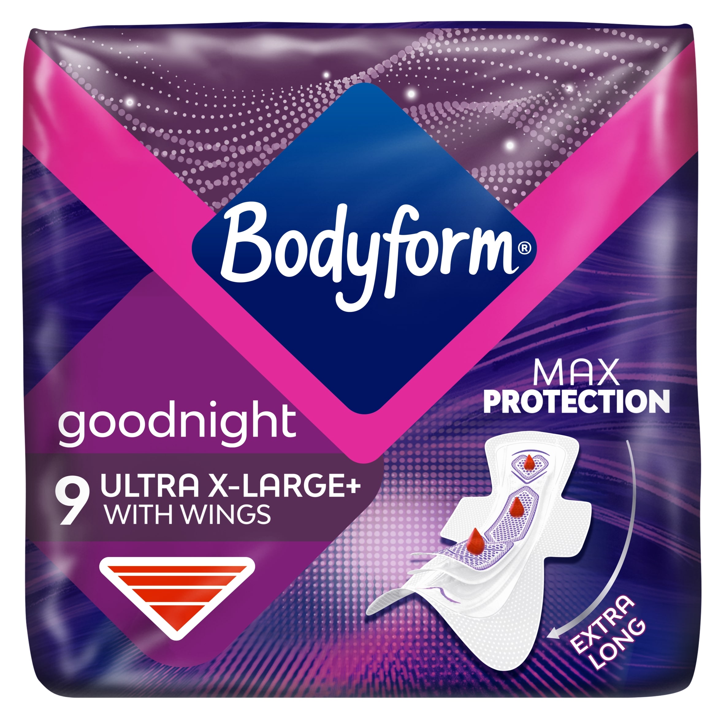 Bodyform Ultra Night Extra 9 Pack