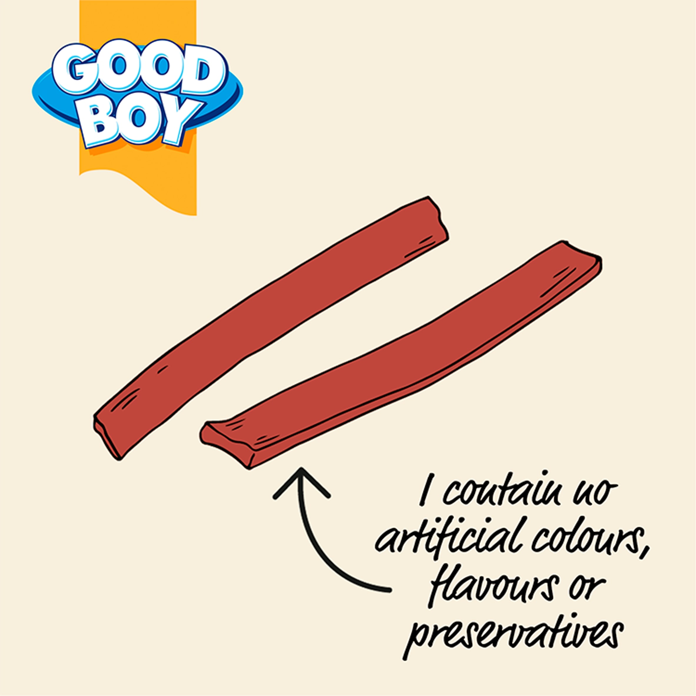 Good Boy Wagtastic Dog Treats Beef Fillets 320g thumbnail 2