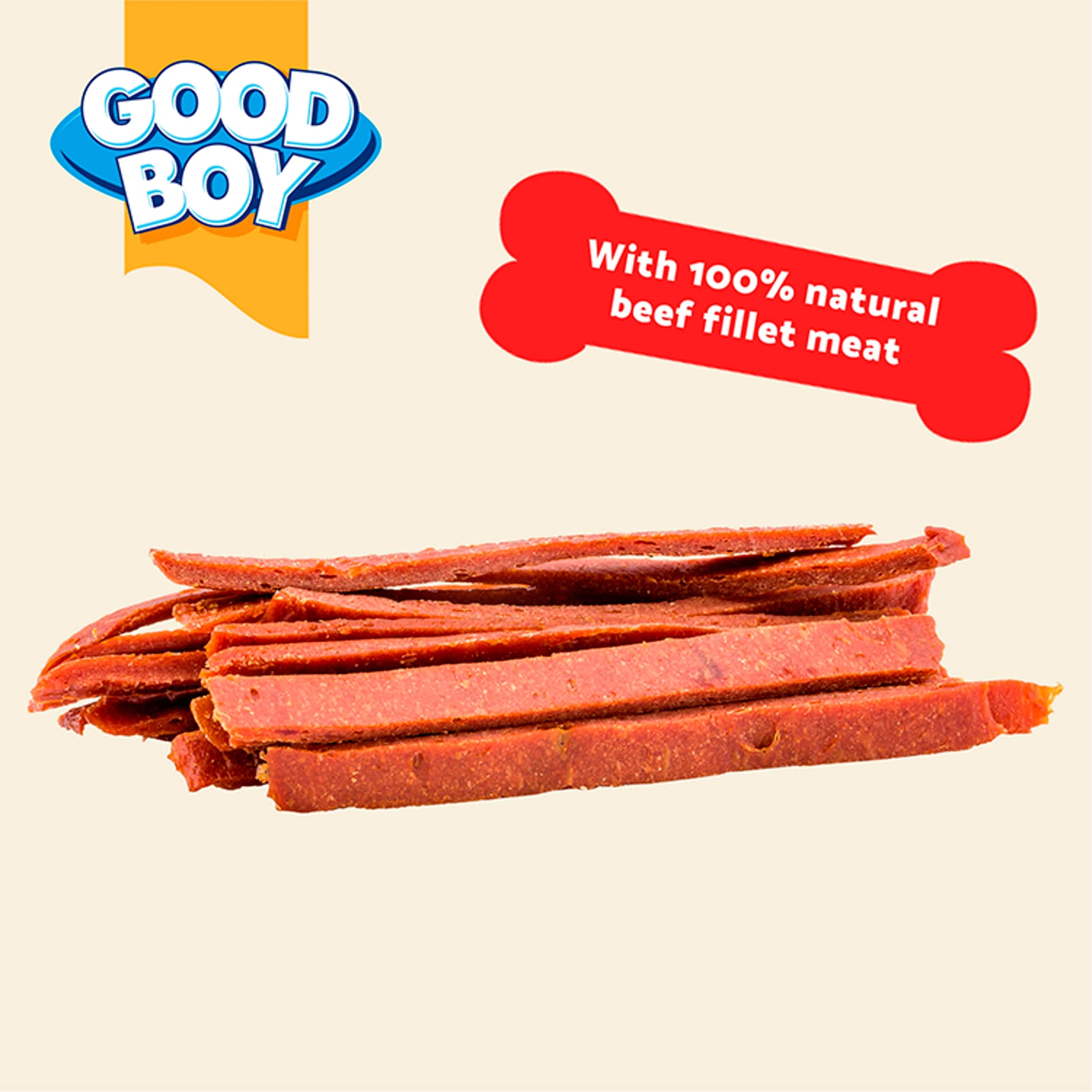 Good Boy Wagtastic Dog Treats Beef Fillets 320g thumbnail 3