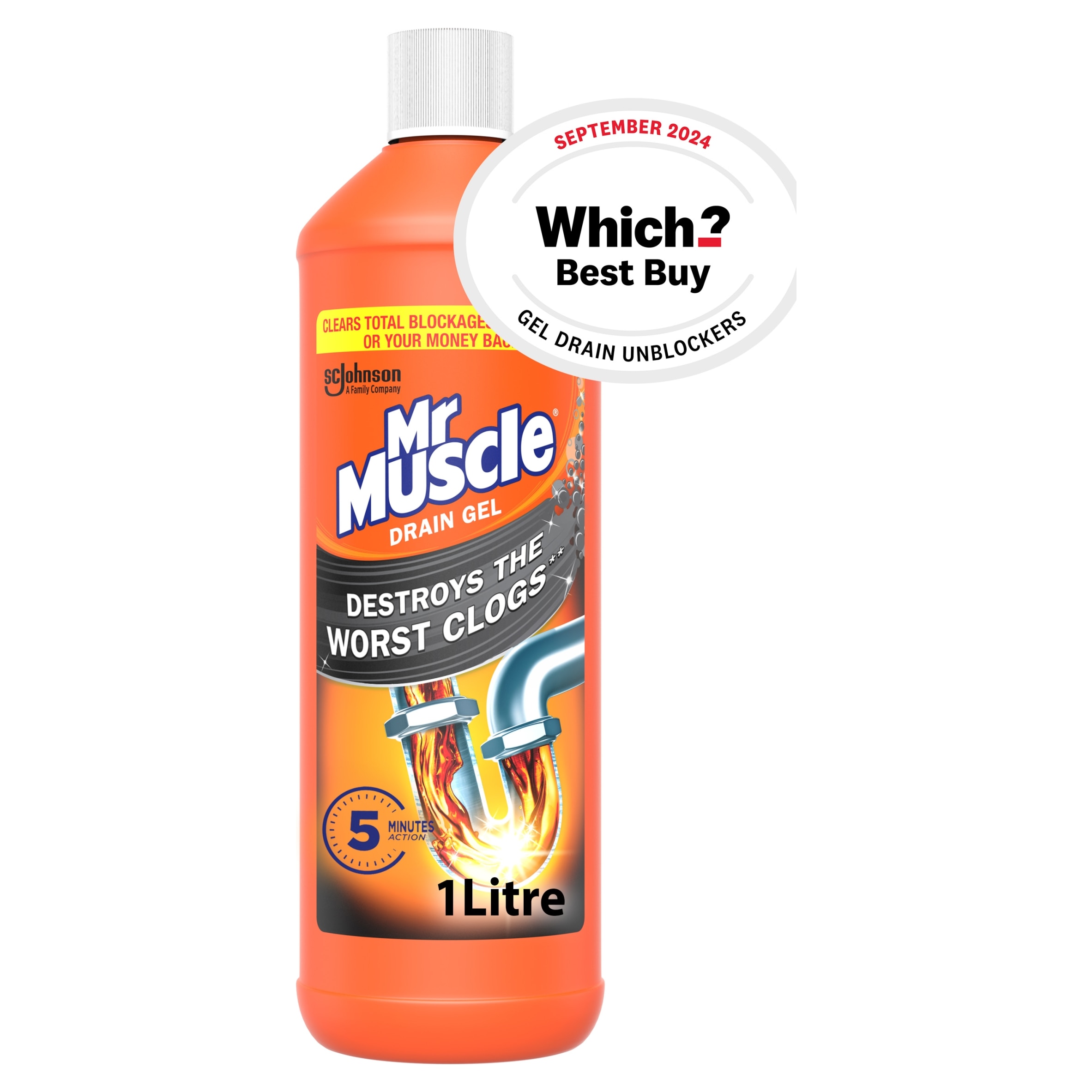 Mr Muscle Power Gel Drain Unblocker