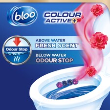 Bloo Colour Active+ Flowers Rim Blocks 2 x 50g thumbnail 3
