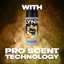 Lynx Gold 72h Antiperspirant Deodorant 150ml thumbnail 4