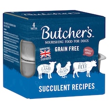 Butcher's Succulent Recipe Trays 4 X 150G