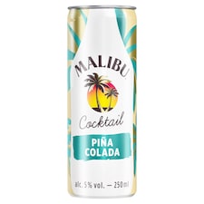 Malibu Piña Colada Still Pre-Mixed Drink 250ml