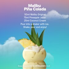 Malibu Piña Colada Still Pre-Mixed Drink 250ml thumbnail 4