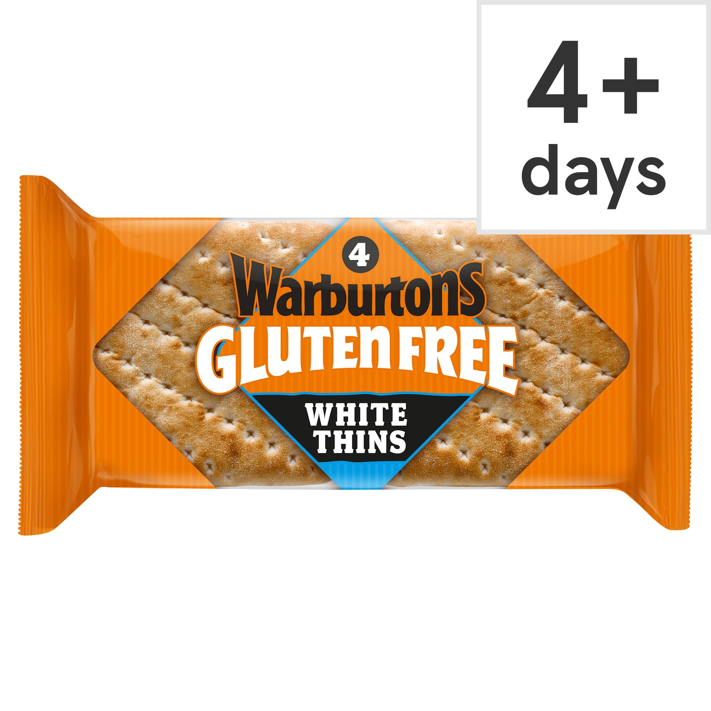 Warburtons Gluten Free 4 White Sandwich Thins