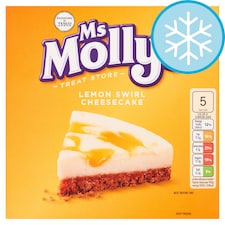 Ms Molly's Lemon Swirl Cheesecake 375G